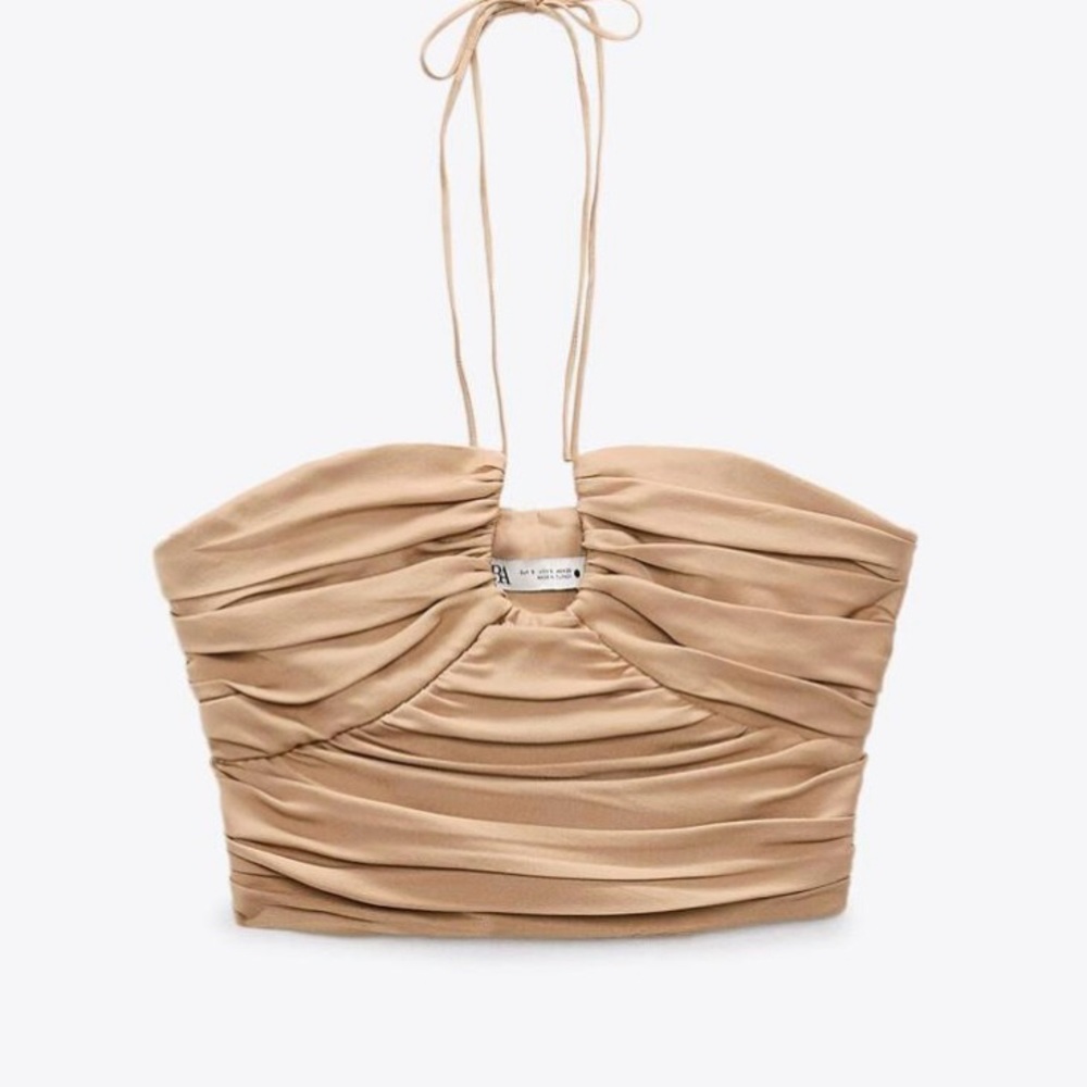 NWT Zara Satin Top